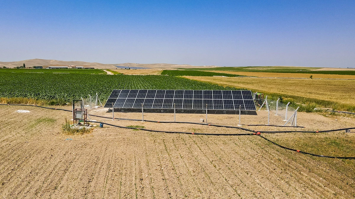 Konya Acıpınar Köyü – 10 Hp Güneş Enerjili Tarımsal Sulama