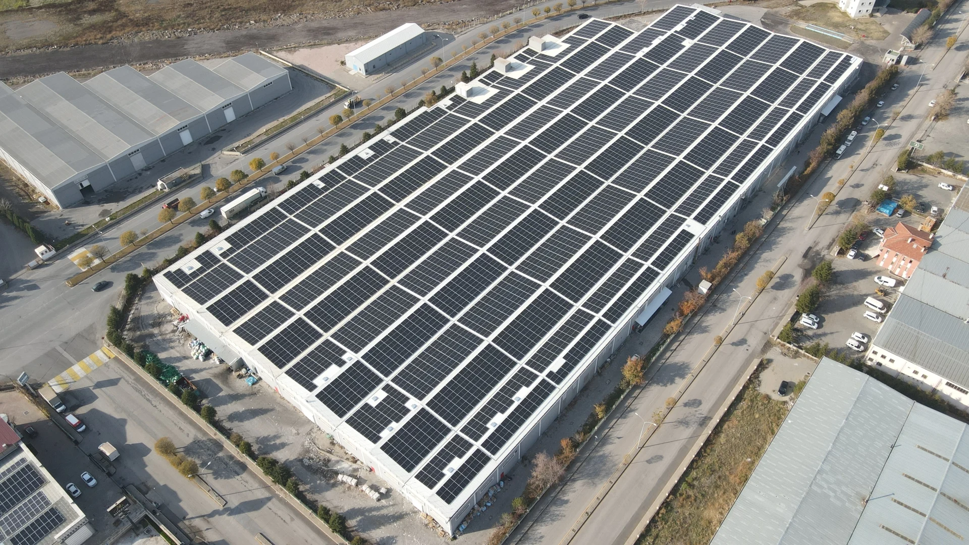 CW Enerji Kayseri Melikgazi 4201 kWp güneş enerji santrali projesi
